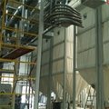 Customized 50m3 plastic molding factory flexible pellet storage silo 