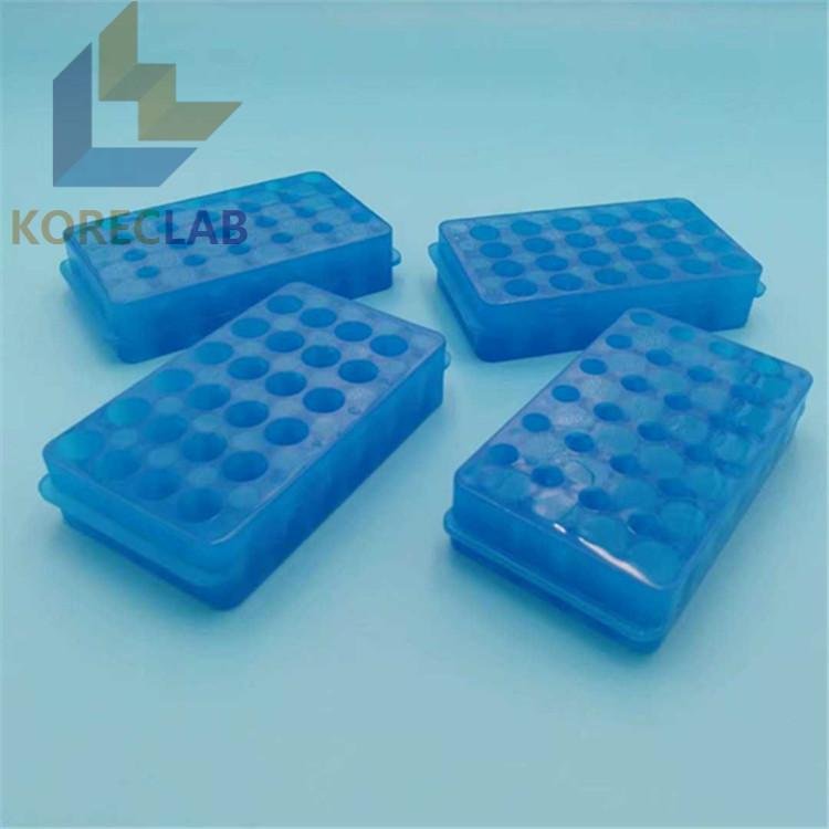 24 well lab use double  side PCR centrifuge test tubes rack 4