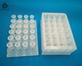 Laboratory consumable 24 well elution plates for kingfisher Flex PCR magnets nuc