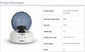 Laboratory Equipment Economical Handheld Centrifuge Lab Mini Centrifuge 2