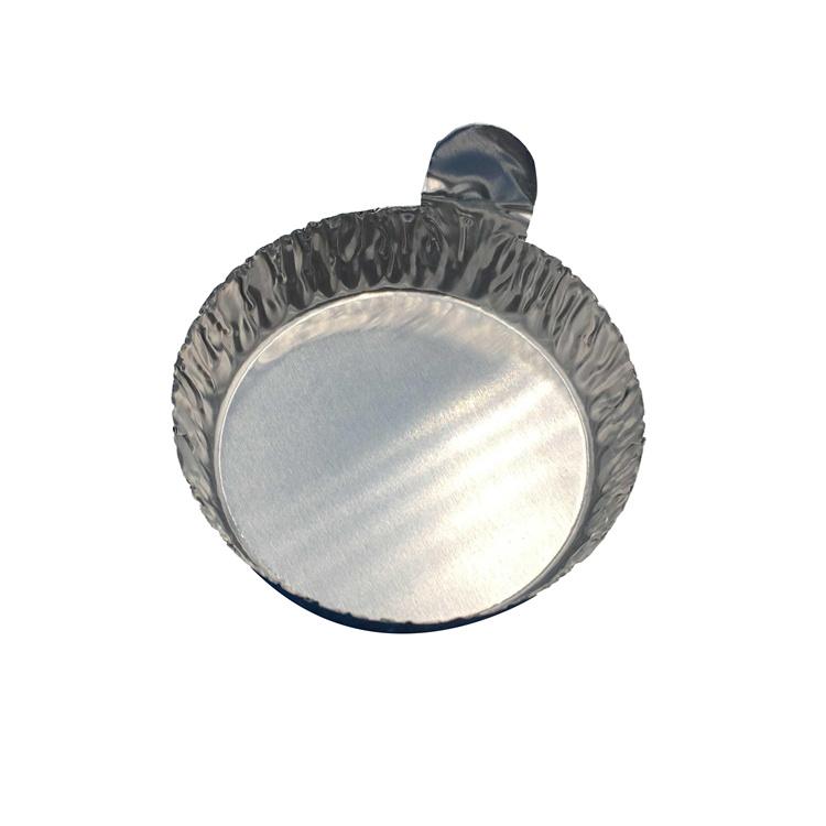 With tab round aluminum evaporating dish weighing boat D0045