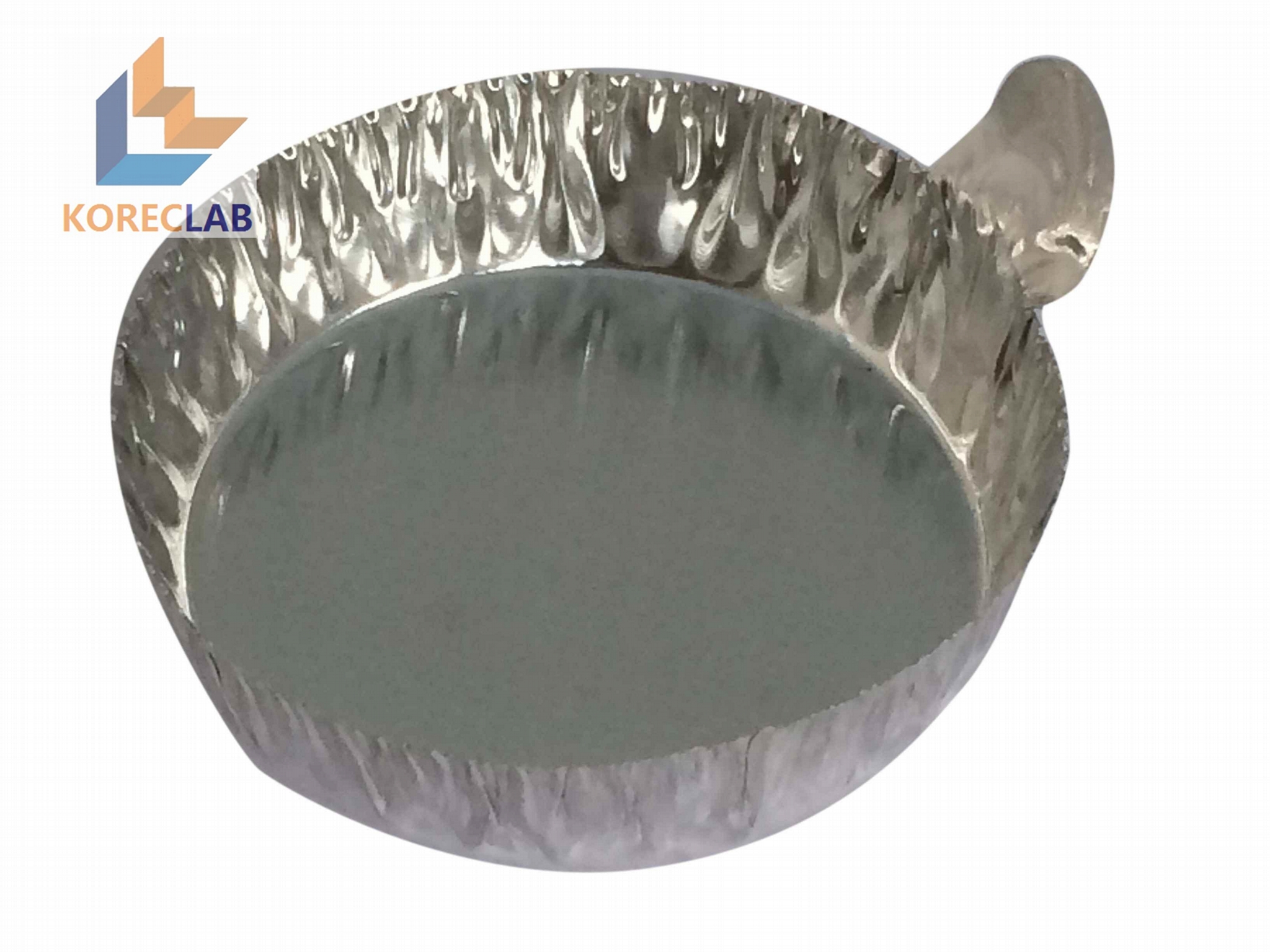 80ml lab supply with tab round aluminum weighing dish D0065