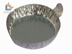 80ml lab supply with tab round aluminum weighing dish