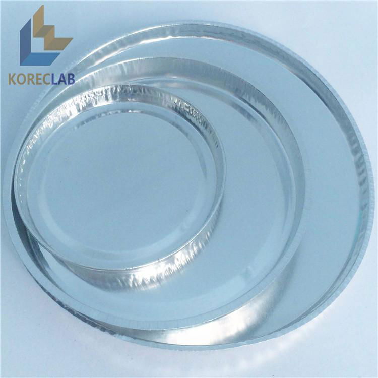 20ml Dia 70mm H 6mm aluminum round moisture analyser sample pan weighing dish 3