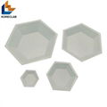 Hexagonal Plastic Coat Epoxy Mixing Dishes Mixing Boats Mixing  Pans 4