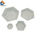 Hexagonal Plastic Weighing Dishes