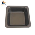 Black Plastic Square Weighing Dishes