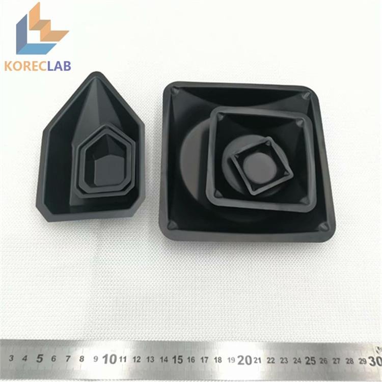 Black Plastic Square Weighing Dishes Weighing Boats 4