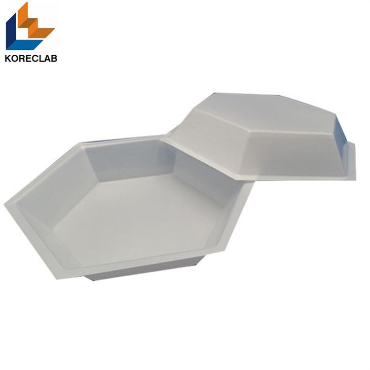 50ML Medium size Hexagonal Antistatic Plastic Polystyrene Sample Weighing Dishes 3