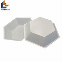 50ML Medium size Hexagonal Antistatic Plastic Polystyrene Sample Weighing Dishes