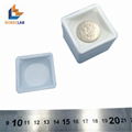 Square plastics balance scale weighing dish weighing boat