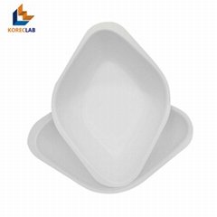 Shape diamond weighing boats/dishes/canoes