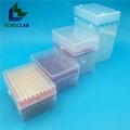 Laboratory With Filter Sterile 1000ul Pipette Tips in Sealed in 100 Well Box