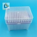 laboratory Consumable With Filter Sterile 200ul Pipette Long Tips in Sealed 96 w