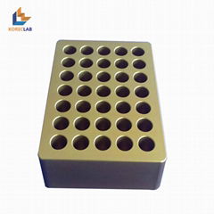 Lab 35 Well CoolRack Metal Thermo block Vial rack Test Tube Rack