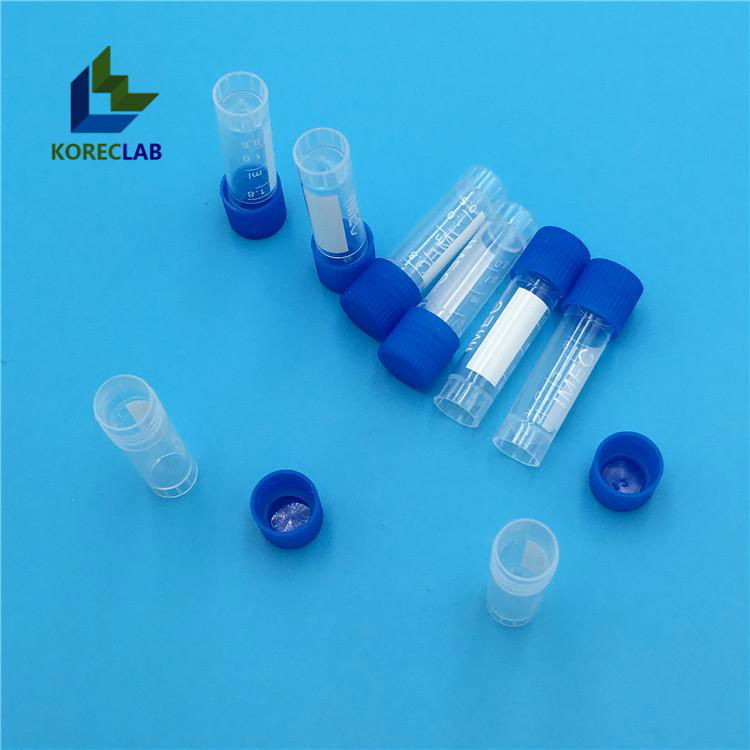 5 ml with Cap Plastic Cryo Vial Cryogenic Self Standing Tube 3