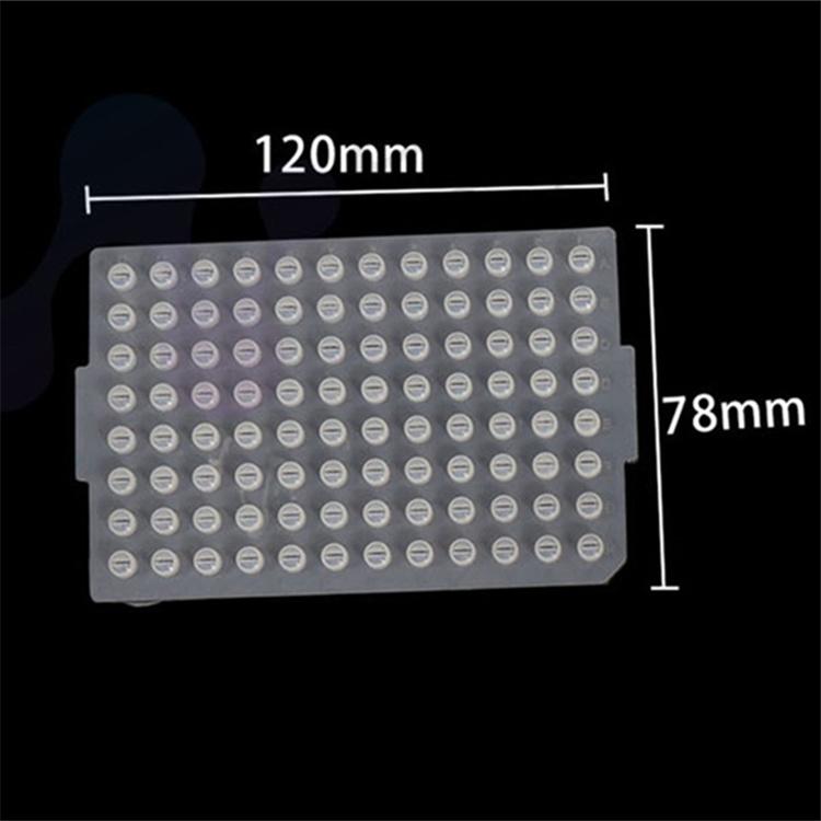 96 Round Well PCR Plate Silicone Sealing Mat PCR Plate Cover 3