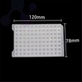 96 Square Well PCR Plate Silicone Sealing Mat PCR Plate Cover 3