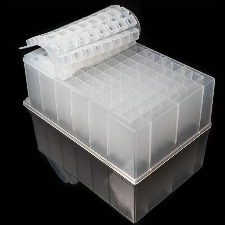 96 Square Well PCR Plate Silicone Sealing Mat PCR Plate Cover 4