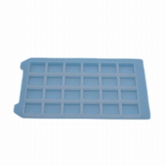 24 Square Well PCR Plate Silicone Sealing Mat PCR Plate Seal