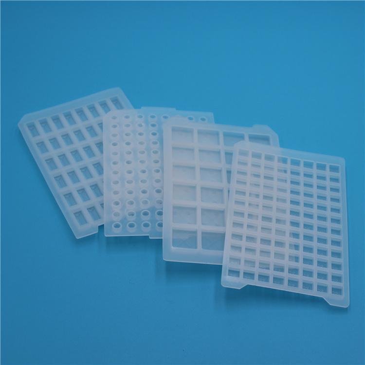 24 Square Well PCR Plate Silicone Sealing Mat PCR Plate Seal 5