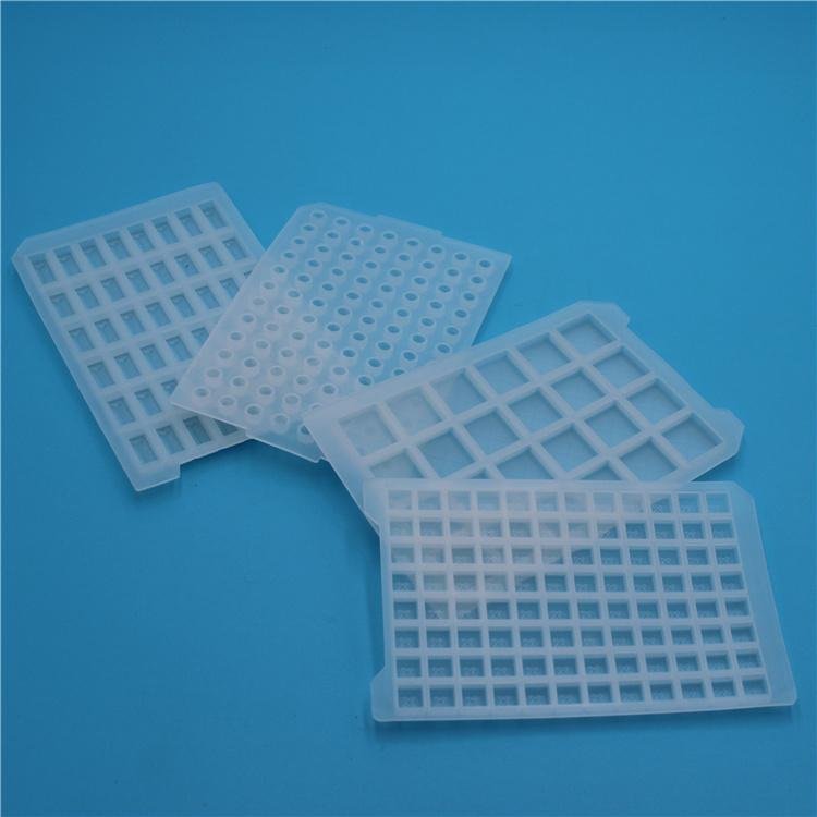 96 Square Well PCR Plate Silicone Sealing Mat PCR Plate Cover 5