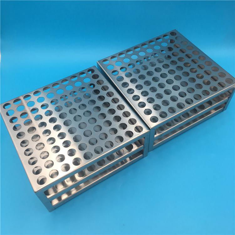 Lab Equipment Customize Able Stainless Steel Test Tube Racks 3