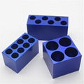 Aluminum Modular Heating Block is designed for Conical-Bottom Centrifuge Tubes 4