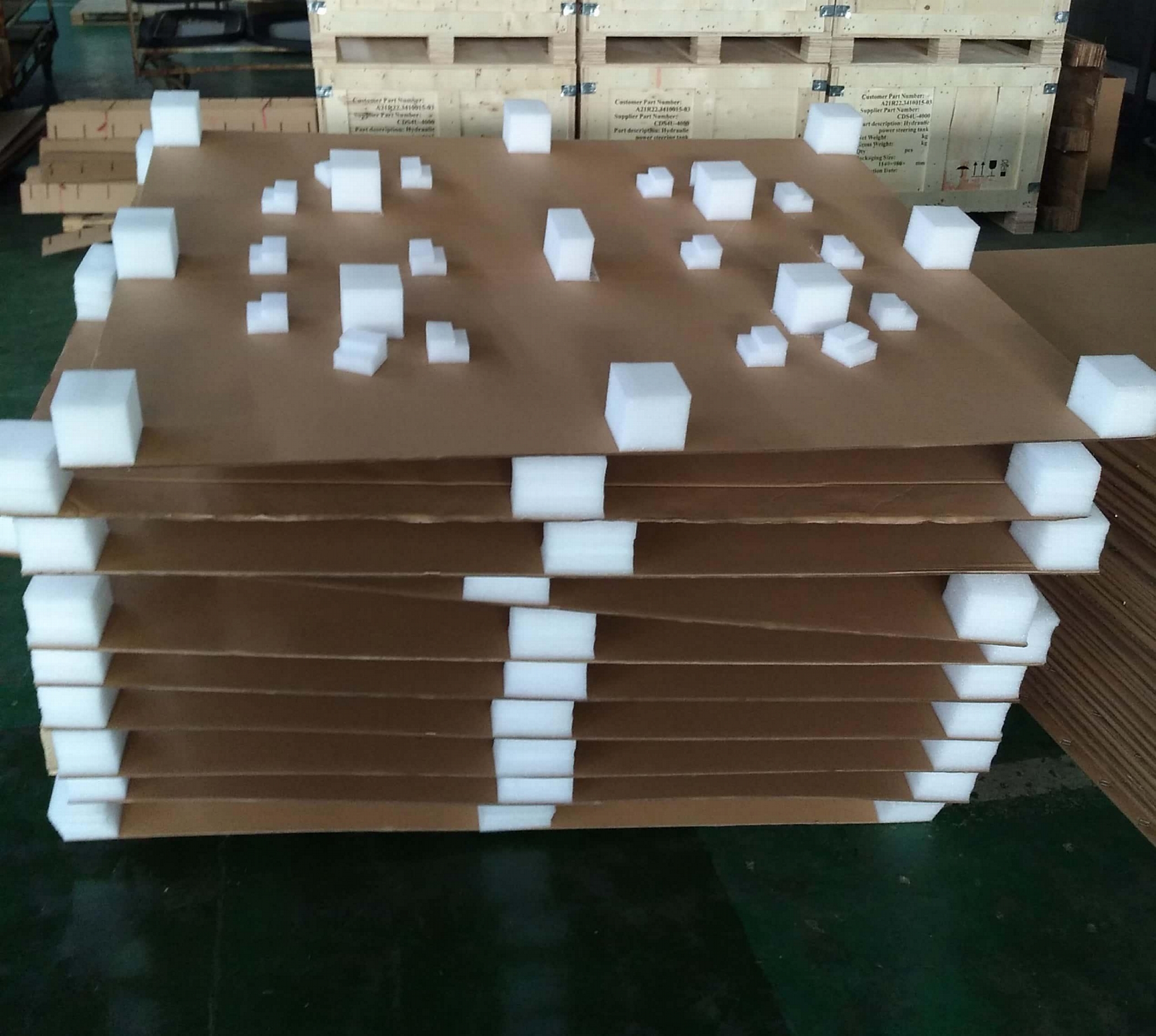 南京EPE珍珠棉纸板粘合包装 2