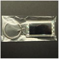 lcd solar keychain plastic P071 