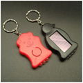 promotion solar led light key chain P311-0001