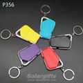 mini led flashlight key chain with ballpoint pen P356