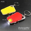 mini led flashlight key chain with ballpoint pen P356