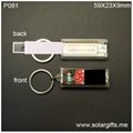 Large Solar USB Flash Disk P081-3rd generation&Double face flash 