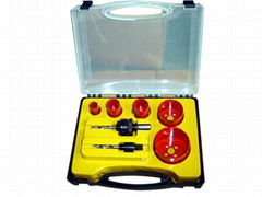 7pc HSS Bi-metal Hole Saw Set