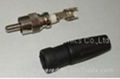 CCTV RCA Connectors / RCA Male Solderless Connector with Boot CT5026