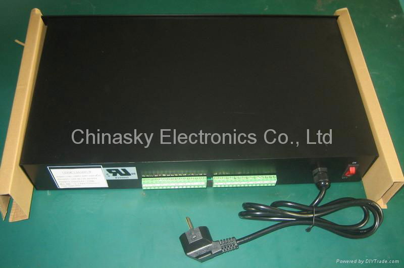 12VDC 13A 16Ch Rack Mount CCTV Power Supply, PTC Resettable Fuse 12VDC13A16P/R 4