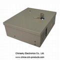 CCTV Camera Power Supply Box / Unit, 12V  5A 9 Channel with Lock(12VDC5A9PE)