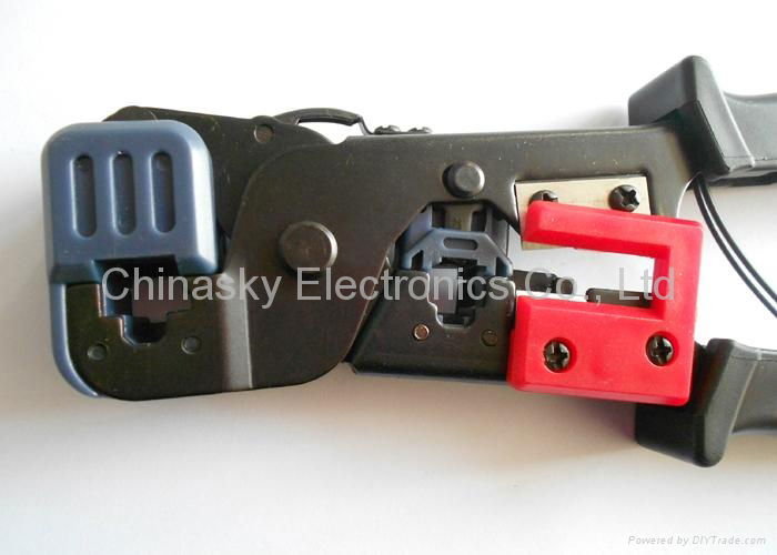 Multi-function Hand Crimping Tool / Cutter-Stripper-Crimper(T5006) 3