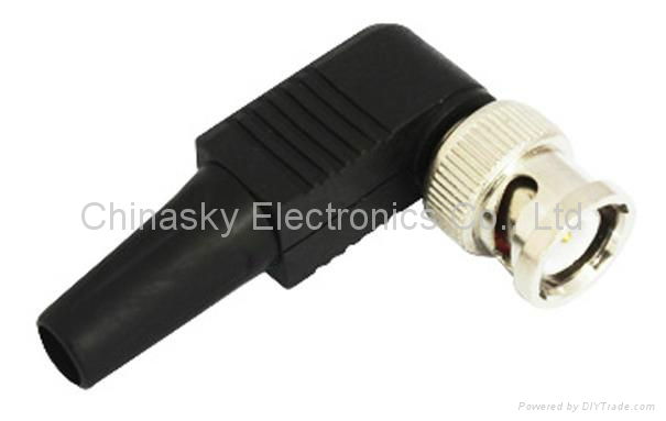 Coaxial BNC Connector with Screw and Boot (CT5055) 2