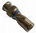 Water-proof CCTV BNC Male Compression Connector for RG59 Cable (CT5078S/RG59) 2