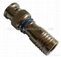Water-proof CCTV BNC Male Compression Connector for RG59 Cable (CT5078S/RG59)