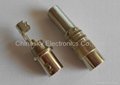BNC Female Connector with Long Metal Boot / CCTV Female Connector (CT5050)