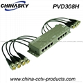 8CH CCTV UTP Power Video Data Combiner HD-Tvi Balun (PVD308H)