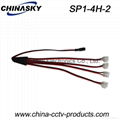 1 to 4 Way DC Splitter Cable with