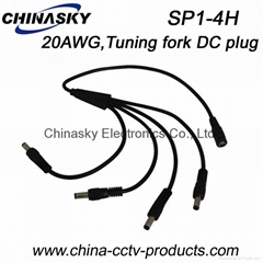 1 to 4 Way DC Cable for Cameras /4 Way Power Splitter/power lead splitter SP1-4H