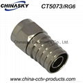 Water-proof F CCTV BNC Connector RG6 (CT5073/RG6) 1