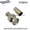 BNC Connector / BNC Male Crimp On for