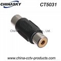 CCTV RCA Female Connector to RCA Female Connector  (CT5031)