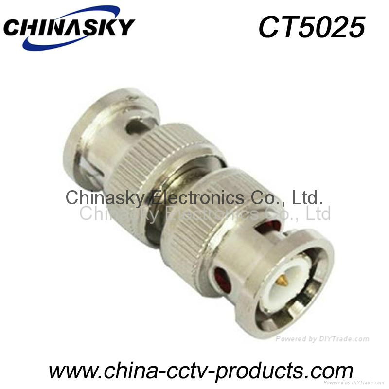 CCTV Double BNC Connector / BNC Male to Male Connector (CT5025)